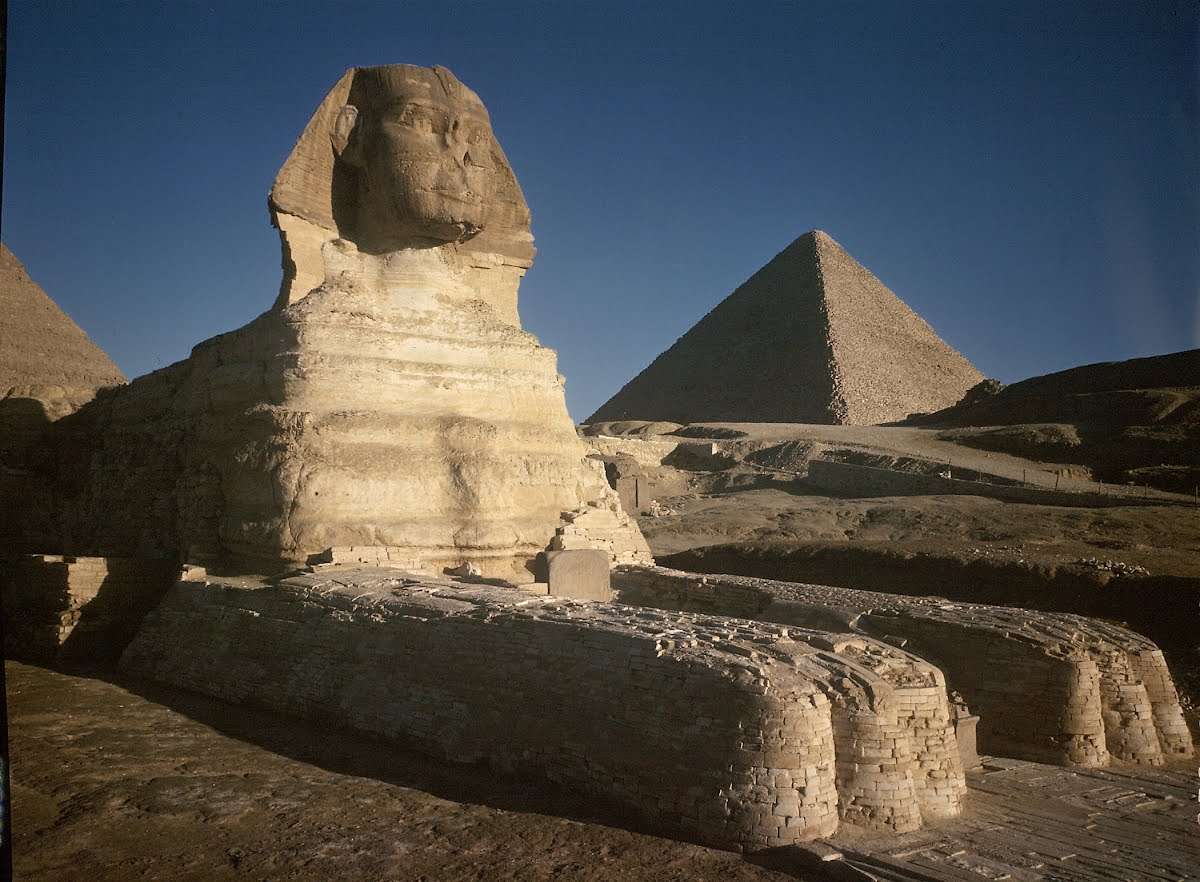 Sphinx of Giza online puzzle