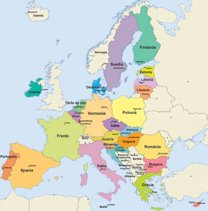 UniuneaEuropeana puzzel online van foto