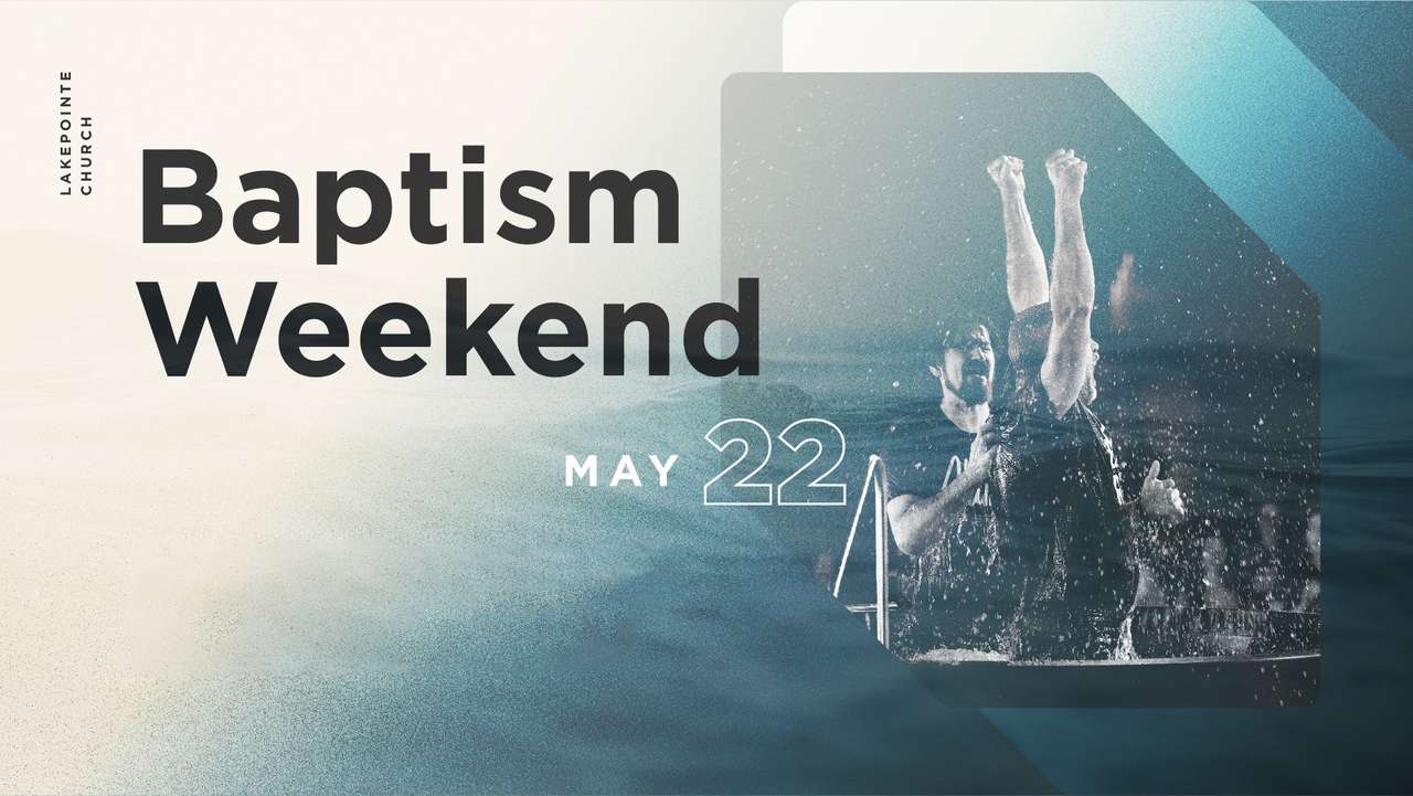 Baptism Weekend puzzle online from photo