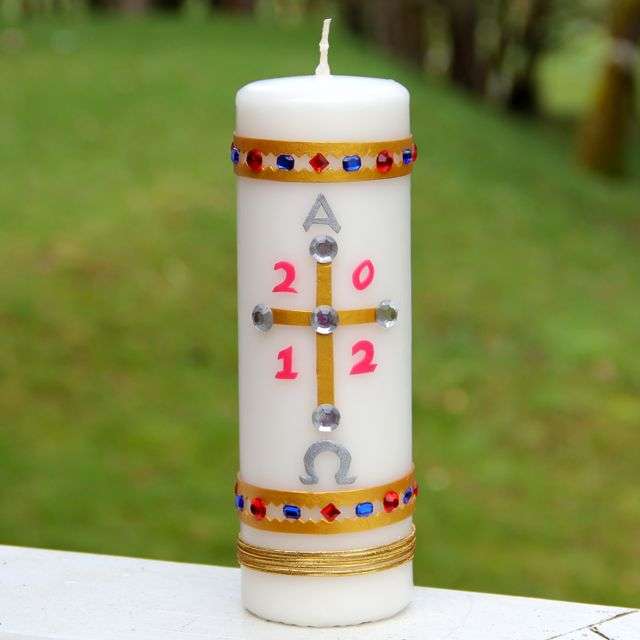 Paschal candle online puzzle