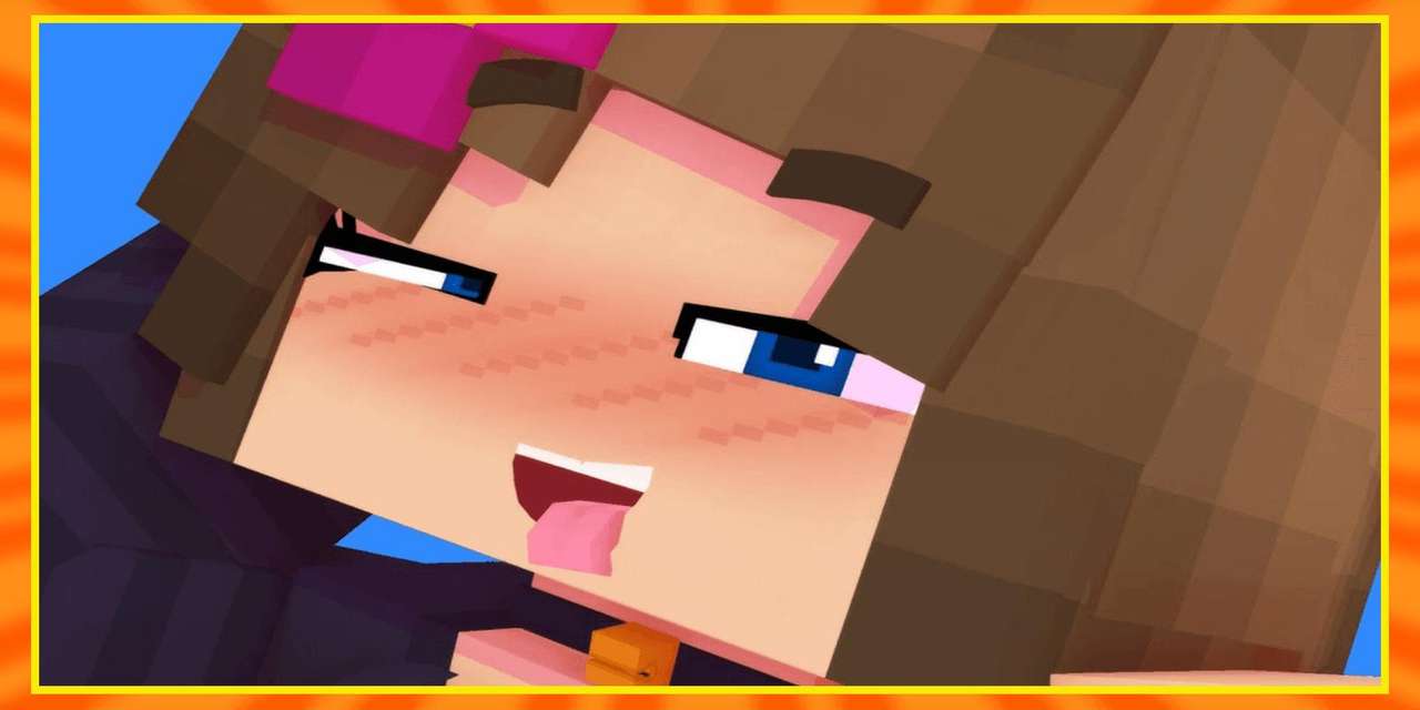 Minecraft Jenny bella rompecabezas en línea