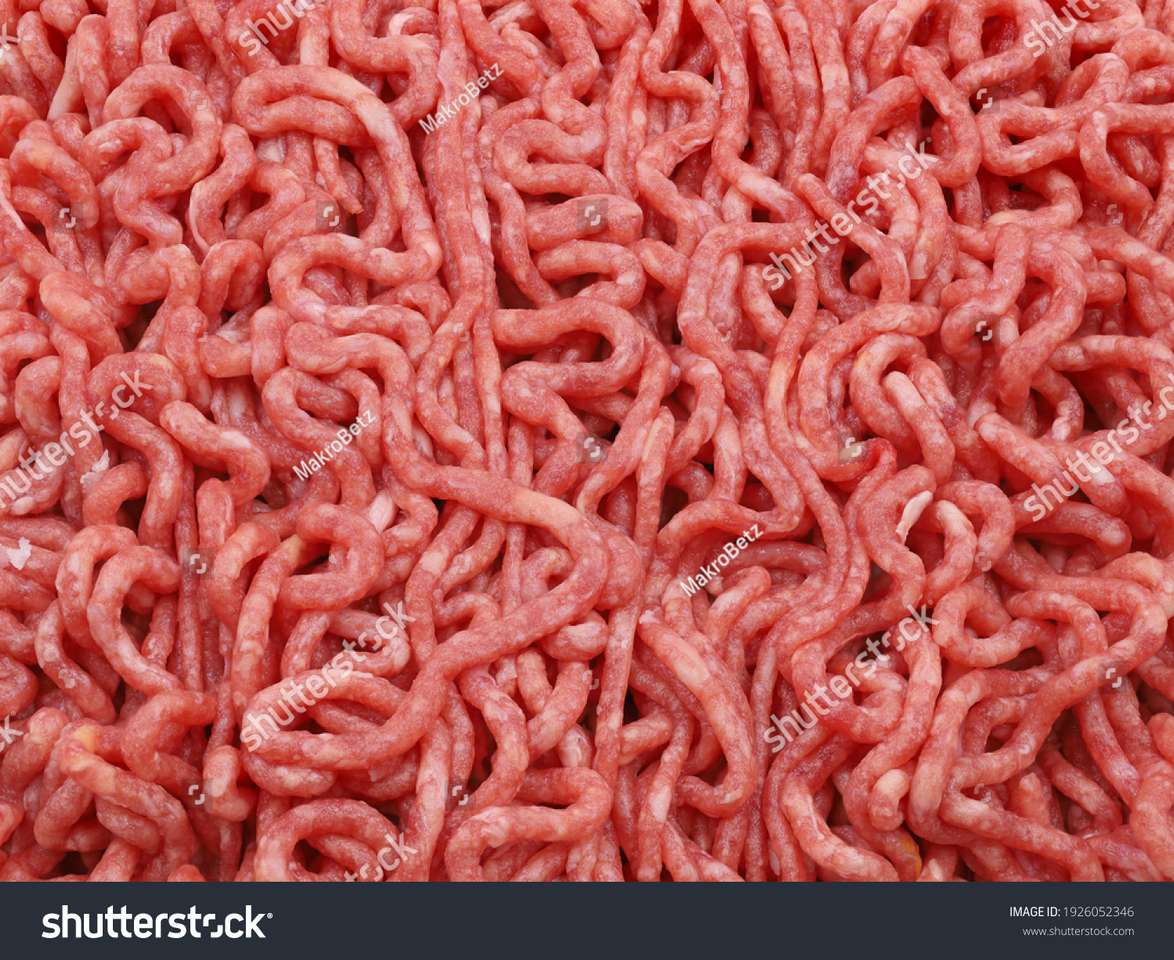Köttfärs pussel online från foto