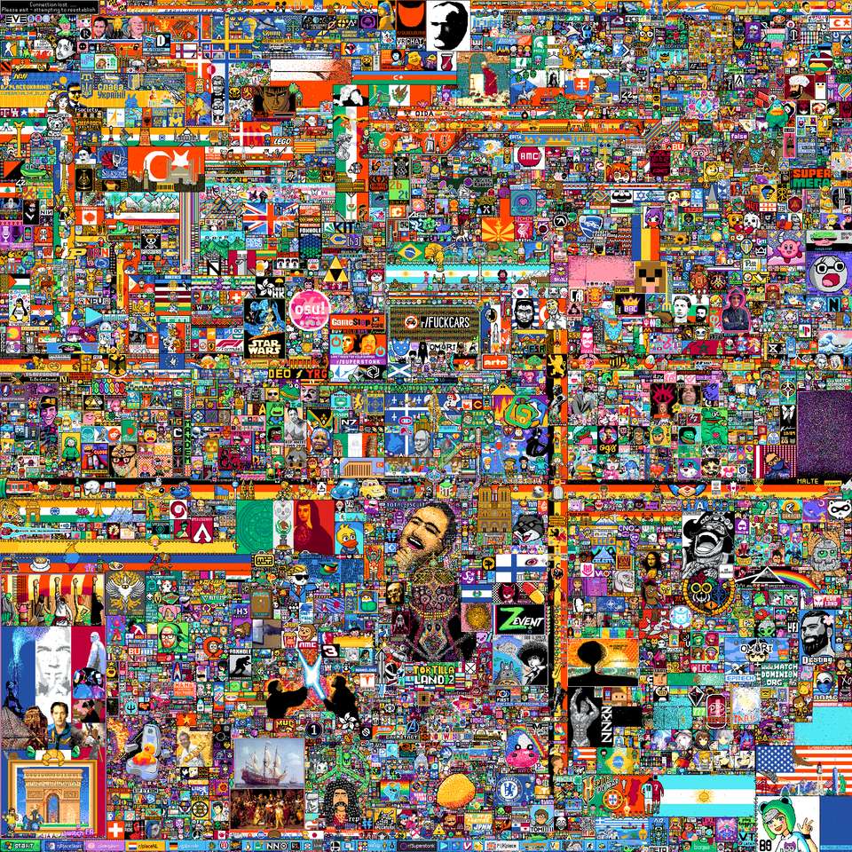 Reddit The Place 2022 puzzle online from photo