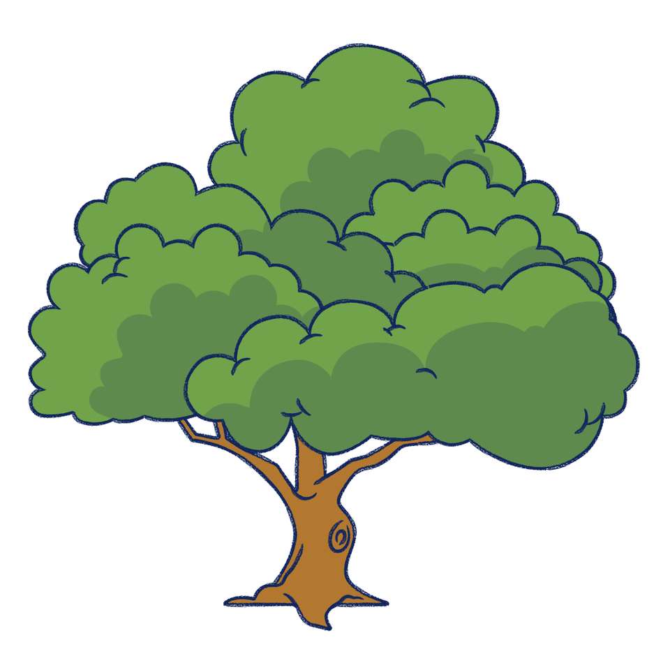 CO2 Tree Puzzle puzzle online from photo