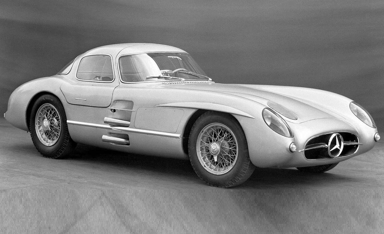 Mercedes-Benz 300 SLR Coupe - '55 pussel online från foto