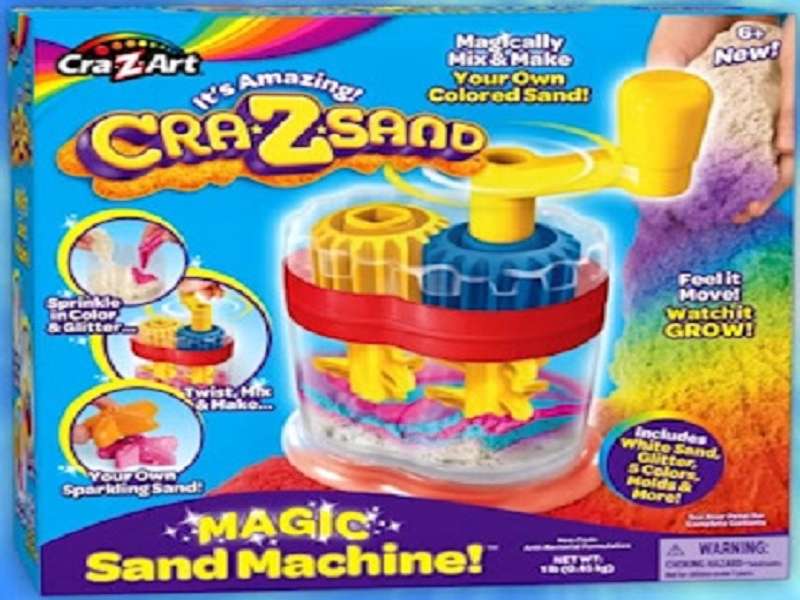 máquina de areia mágica cra z sand puzzle online a partir de fotografia