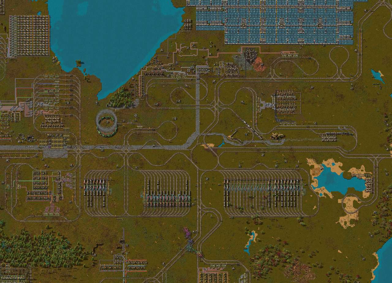 Factorio-Screenshot Online-Puzzle