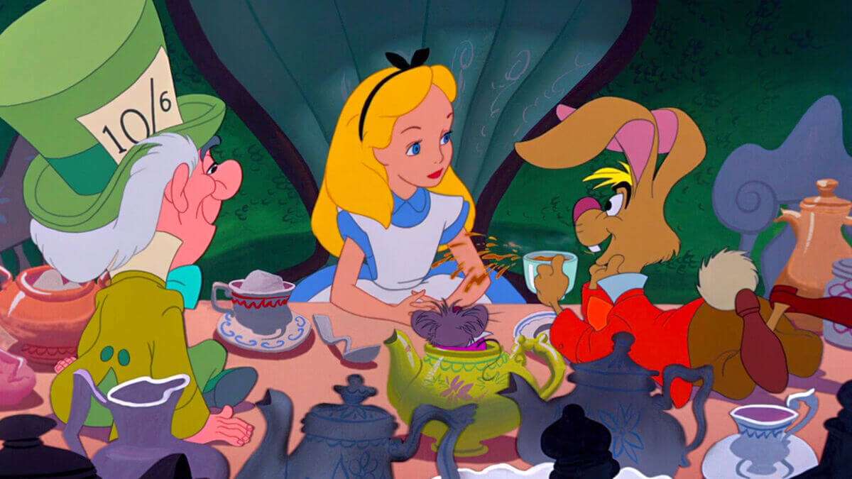 Alice in Wonderland puzzel online van foto