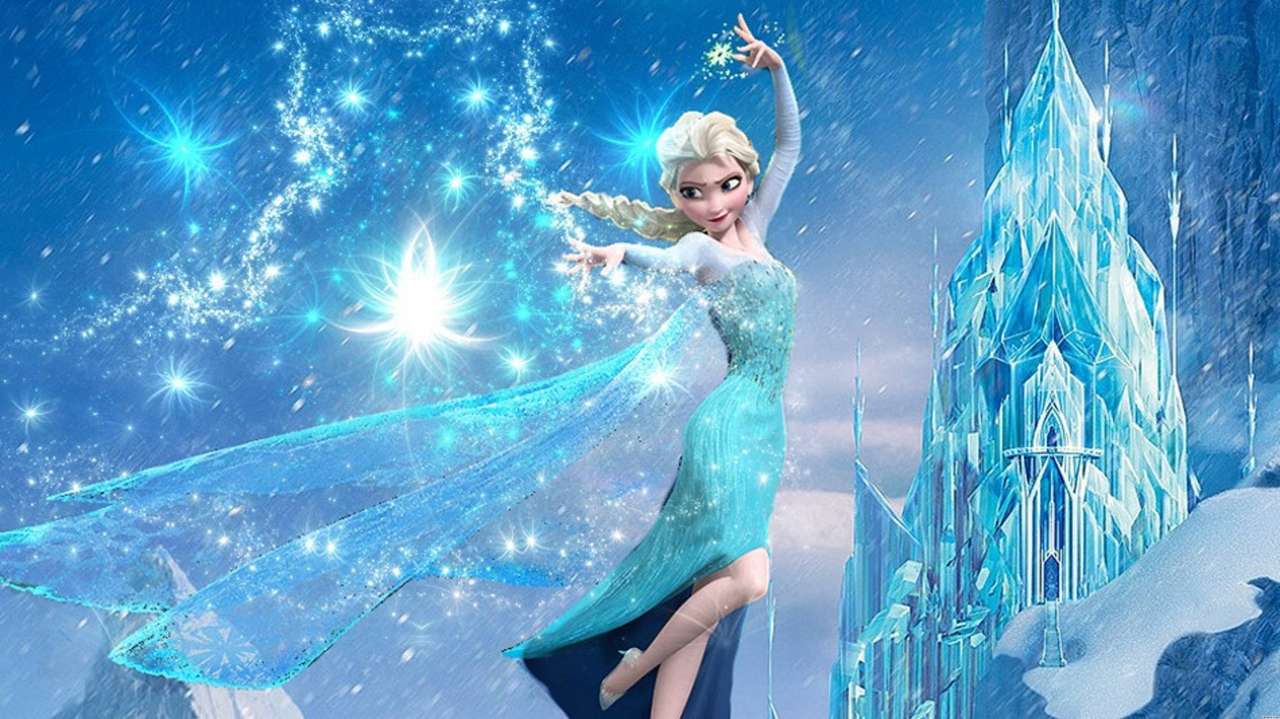 Elsa gefroren Online-Puzzle