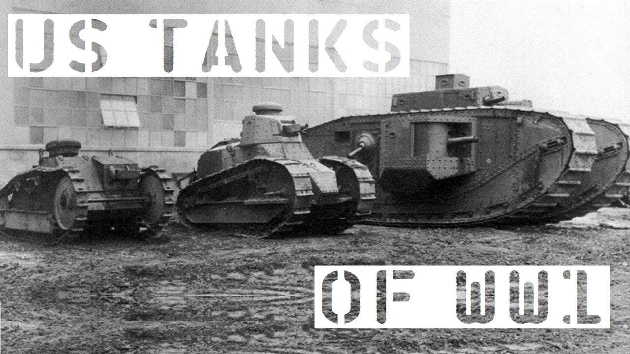 Танкове от Първата световна война онлайн пъзел от снимка