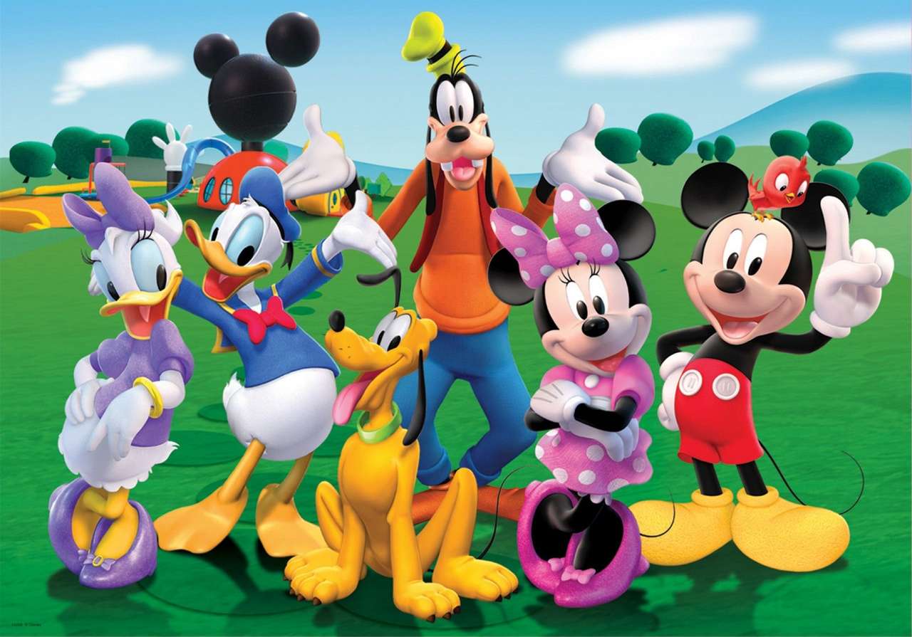 el club de Mickey mouse puzzle online a partir de foto
