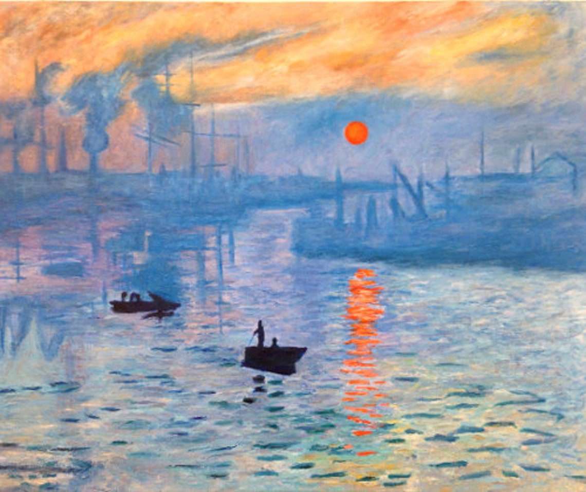 monet caudro puzzle online from photo