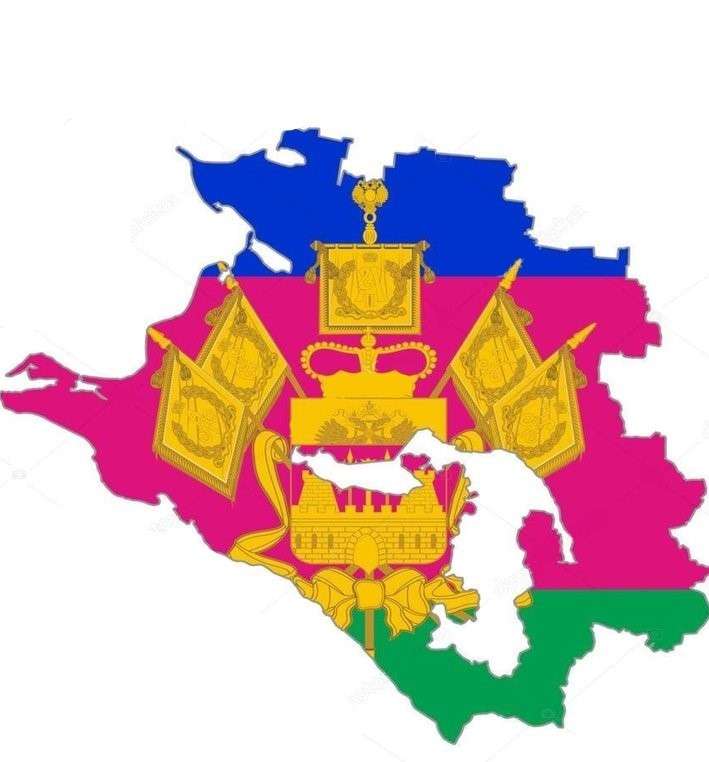 Χάρτης Kuban online παζλ
