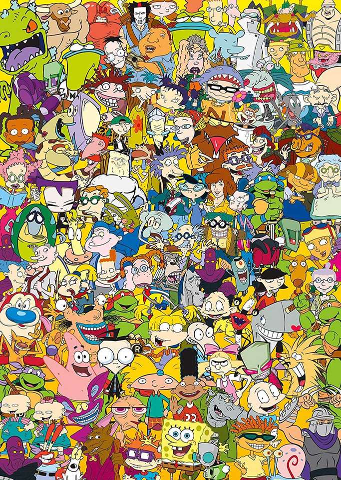 nicktoons puzzle online from photo
