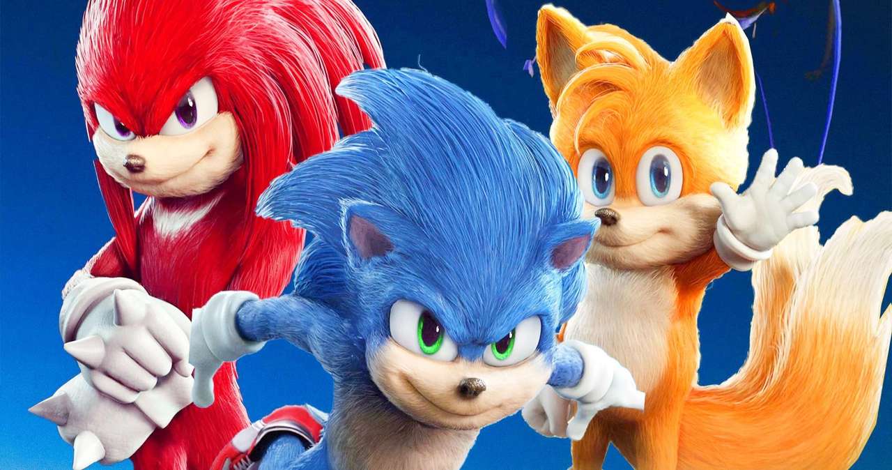Sonic the Hedgehog pussel online från foto