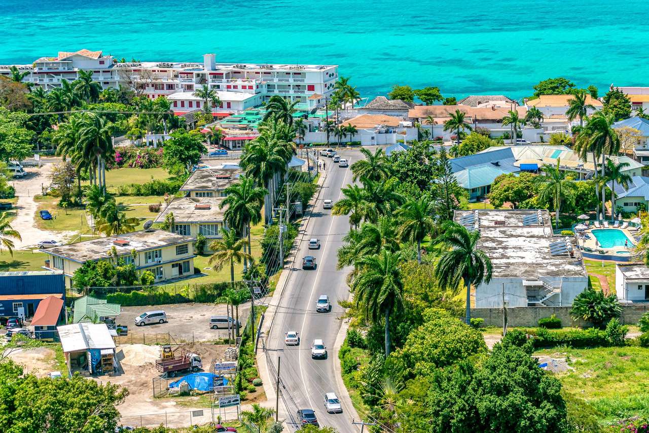 Jamaika Mun Online-Puzzle vom Foto