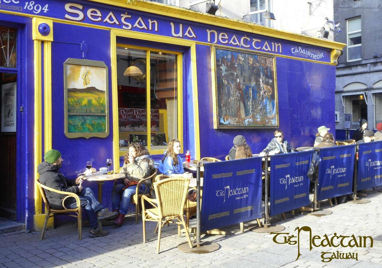 Galway, latinská čtvrť online puzzle