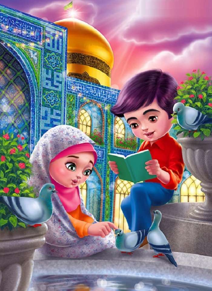 emam reza puzzle online from photo