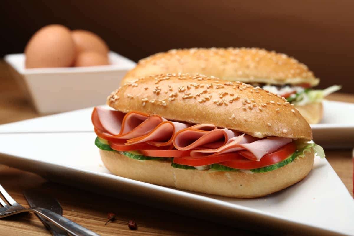 сендвіч скласти пазл онлайн з фото