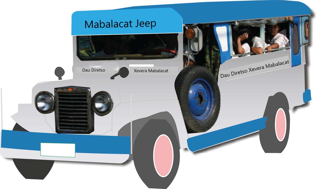 Jeepney in Mabalacat Online-Puzzle