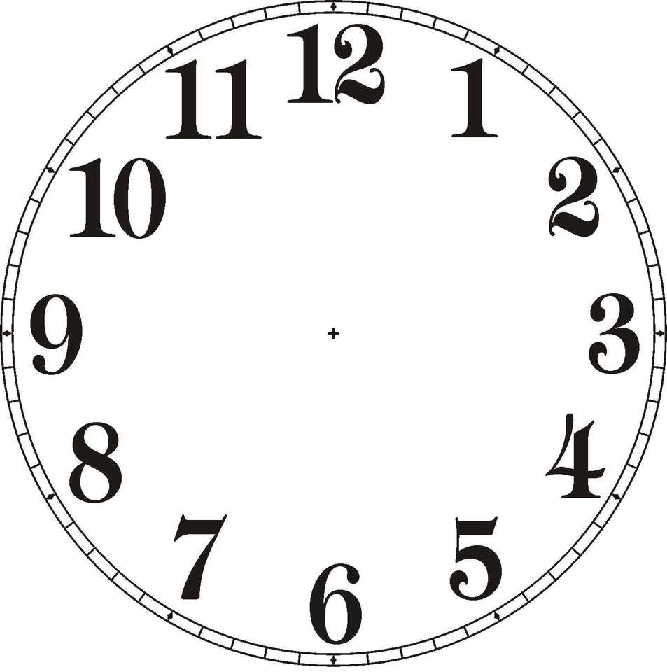 clock puzzle puzzle online from photo