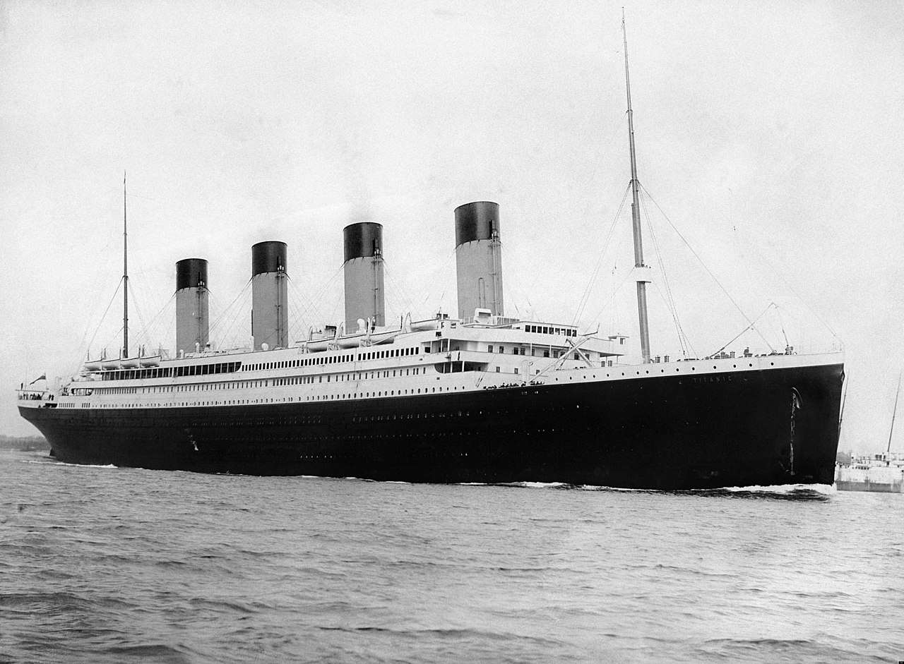 RMS Τιτανικός παζλ online από φωτογραφία
