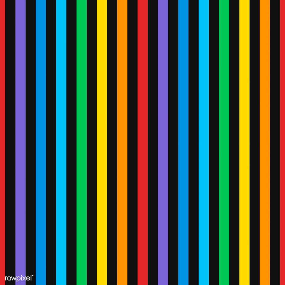 rainbow stripes online puzzle