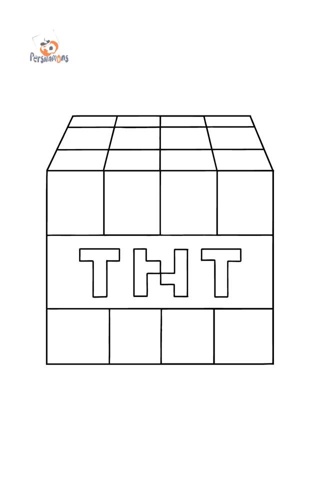 Minecraft TNT puzzle online da foto