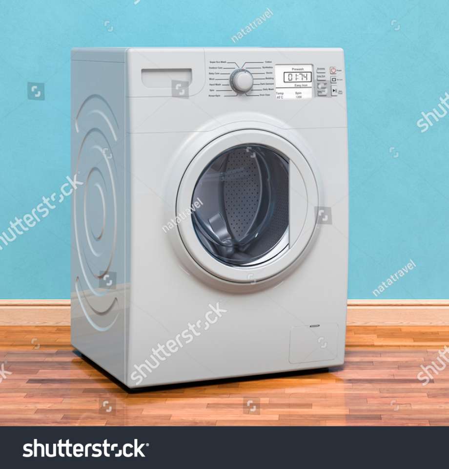 Wasmachine puzzel online van foto