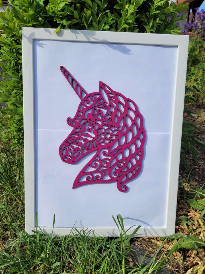 Unicorno puzzle online da foto