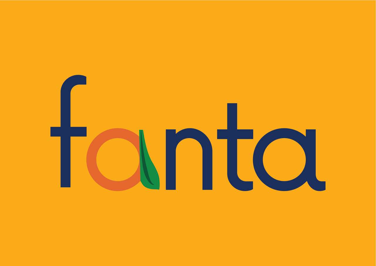 fanta redesign logo online puzzle