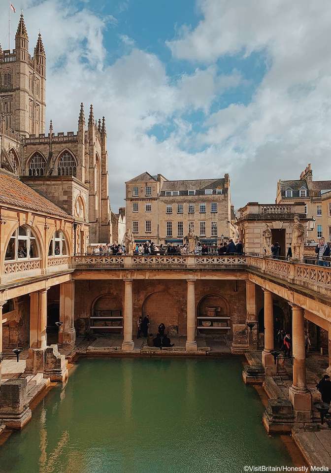 Bath, Somerset pussel online från foto