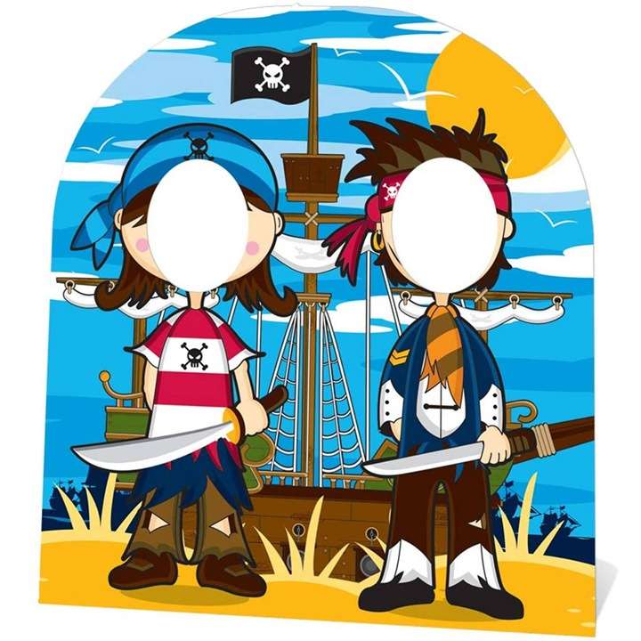 летние пираты пазл онлайн из фото