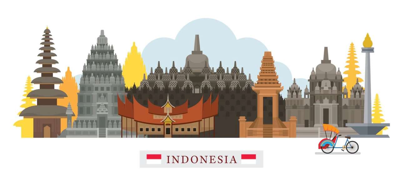 Indonezja puzzle online