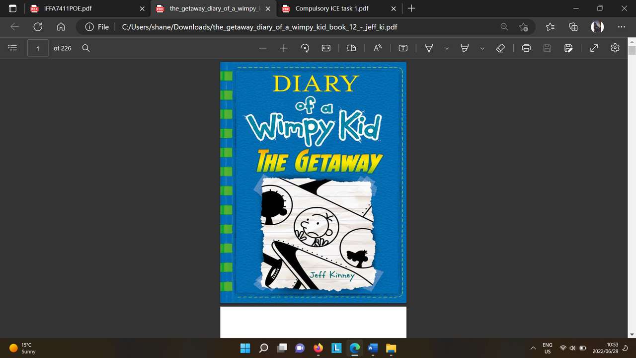 Diário do Wimpy Kid puzzle online a partir de fotografia