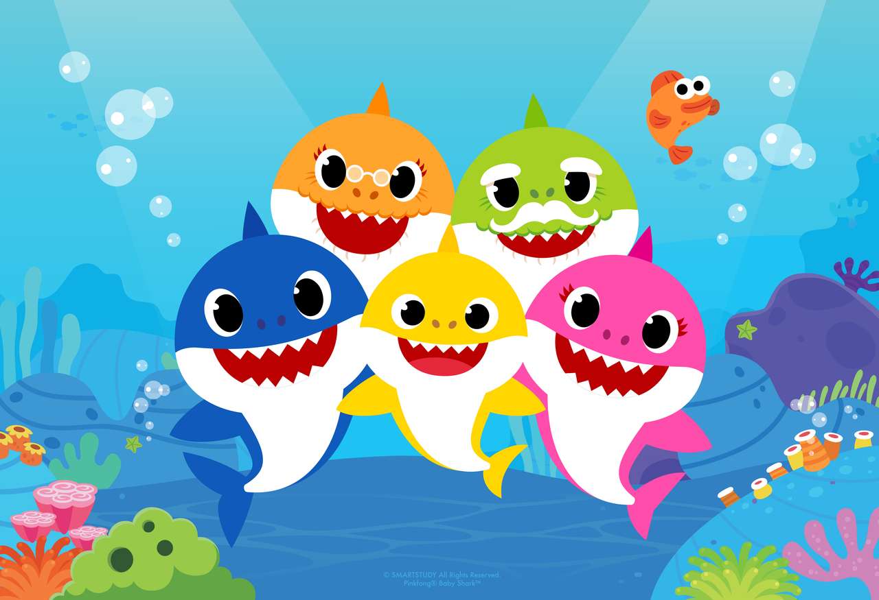 Baby Shark puzzle online from photo