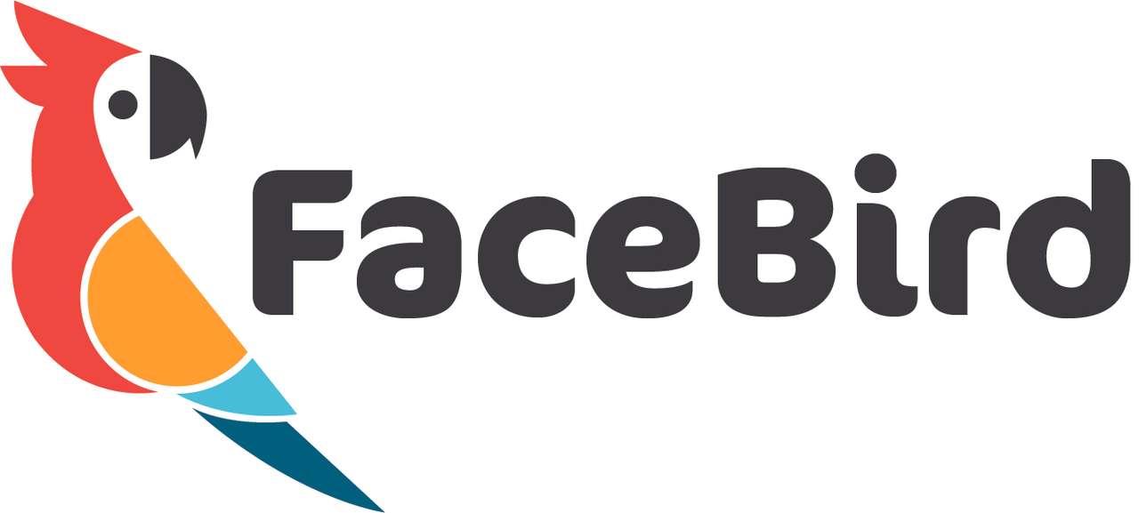FaceBird logo online puzzle