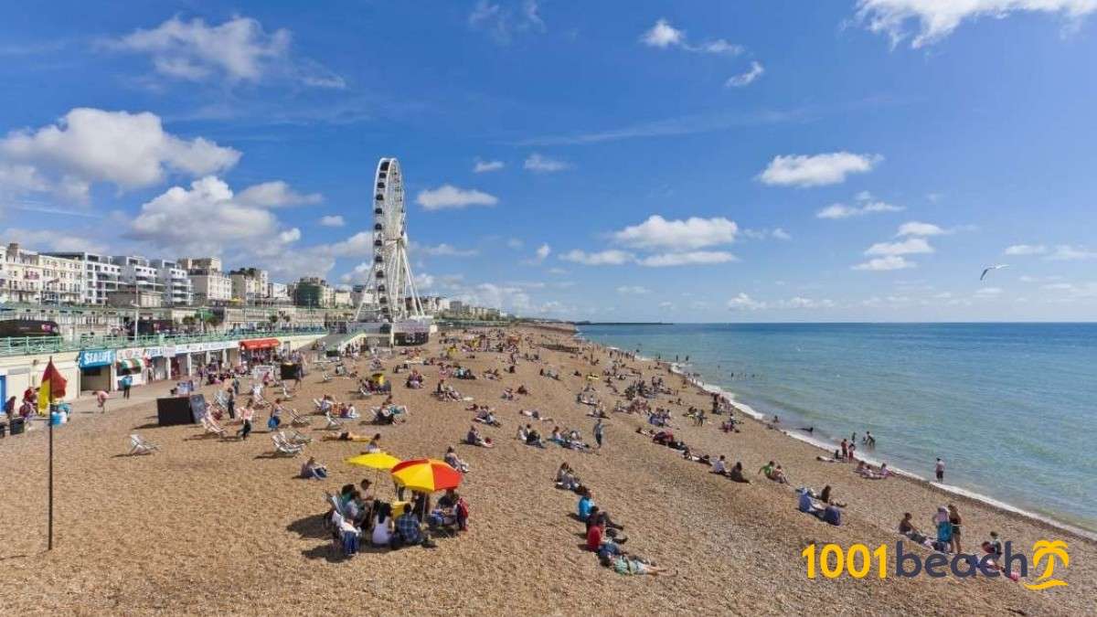 praia de Brighton puzzle online a partir de fotografia