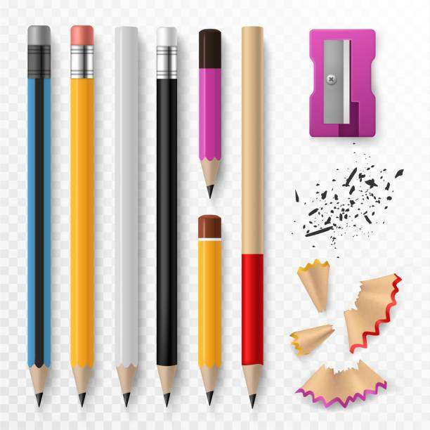 моливи и острилка онлайн пъзел от снимка