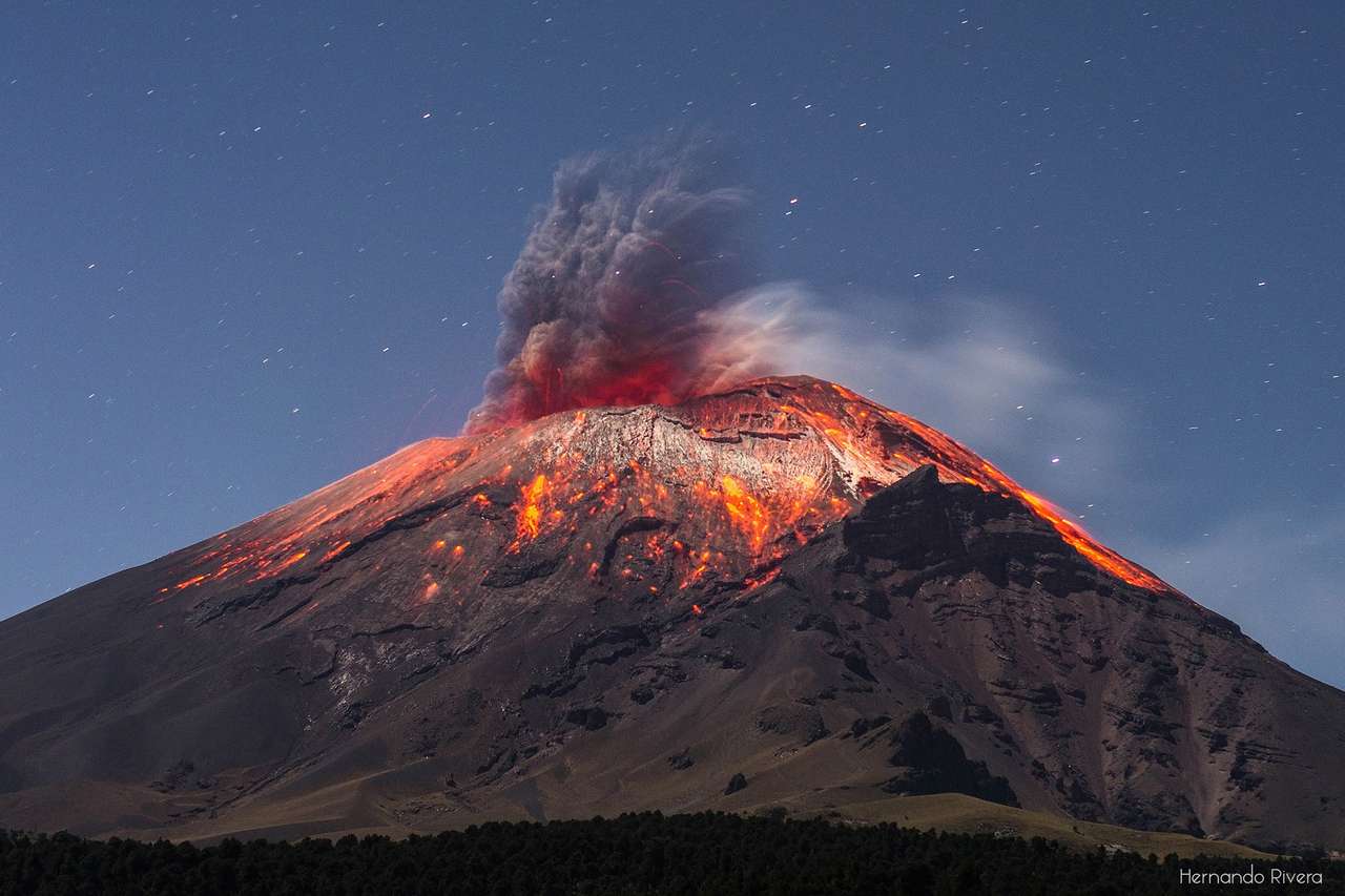 popokatepetl pussel online från foto