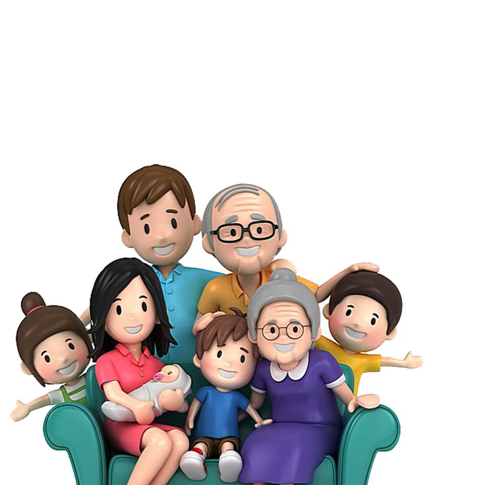 BIG FAMILY online puzzle