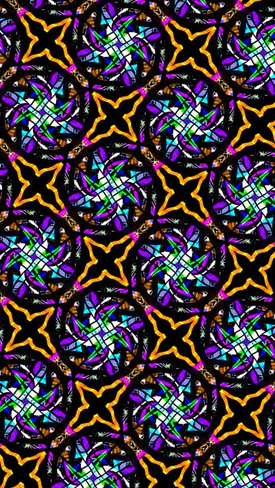 Stained Glass Star 1 online puzzle