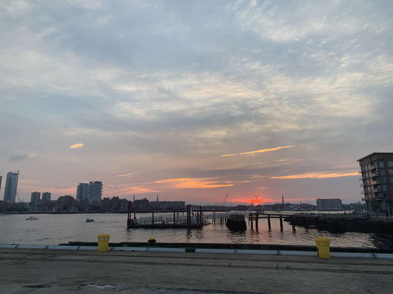 coucher de soleil bostonien puzzle en ligne