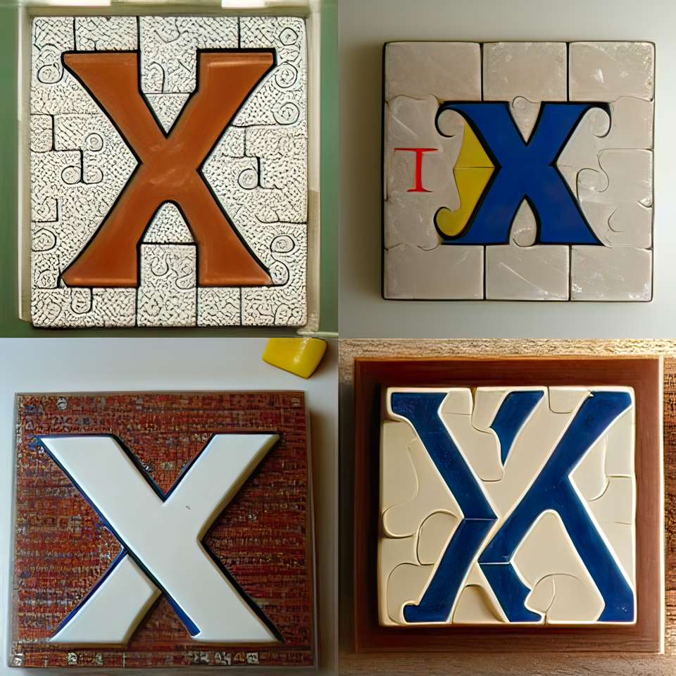 quebra-cabeça X puzzle online
