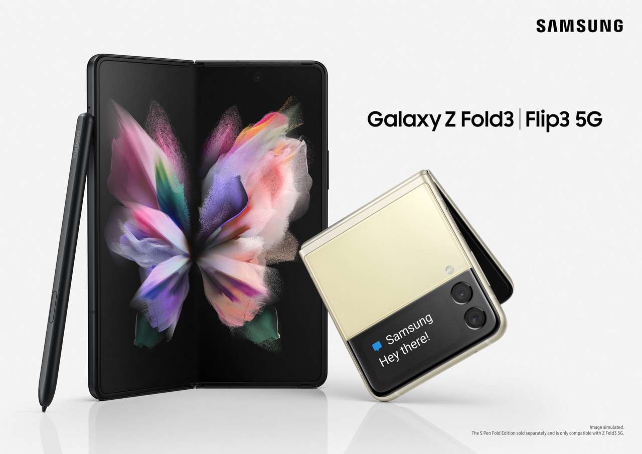 Samsung flip and fold puzzle online from photo