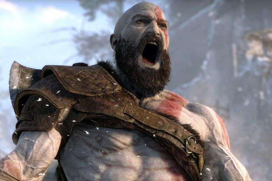 Kratos -. pussel online från foto