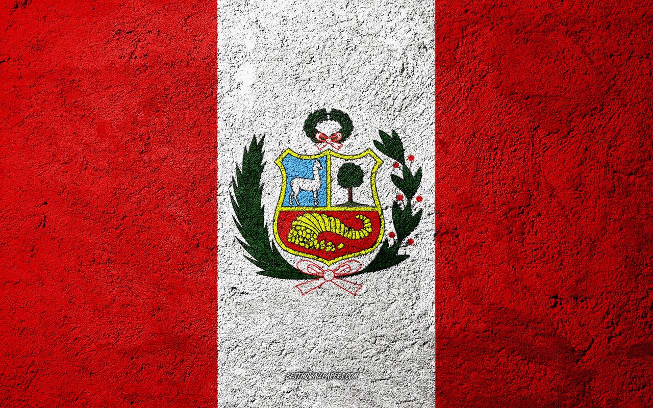 Peruanische Flagge Online-Puzzle vom Foto
