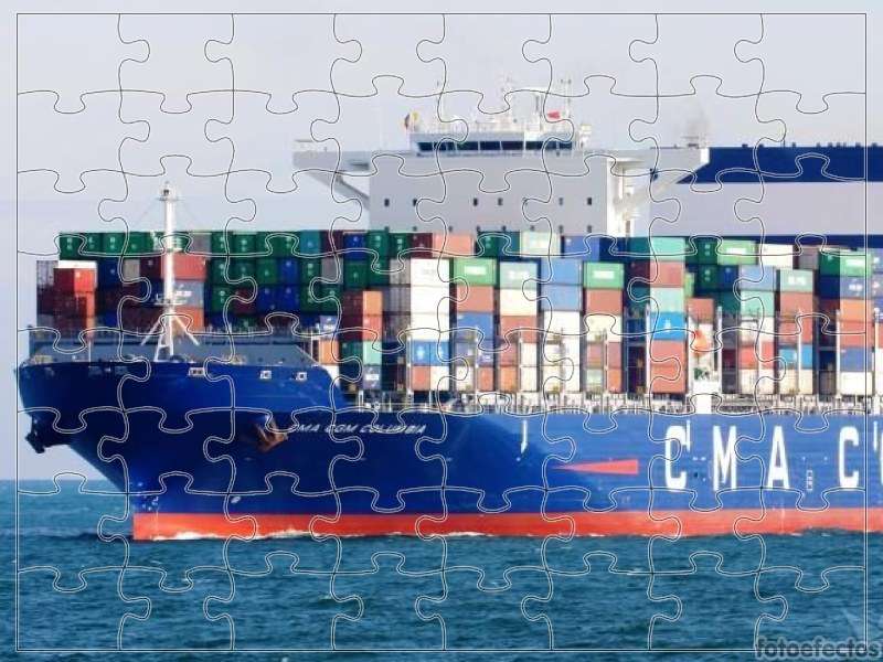 buque océano puzzle online a partir de foto