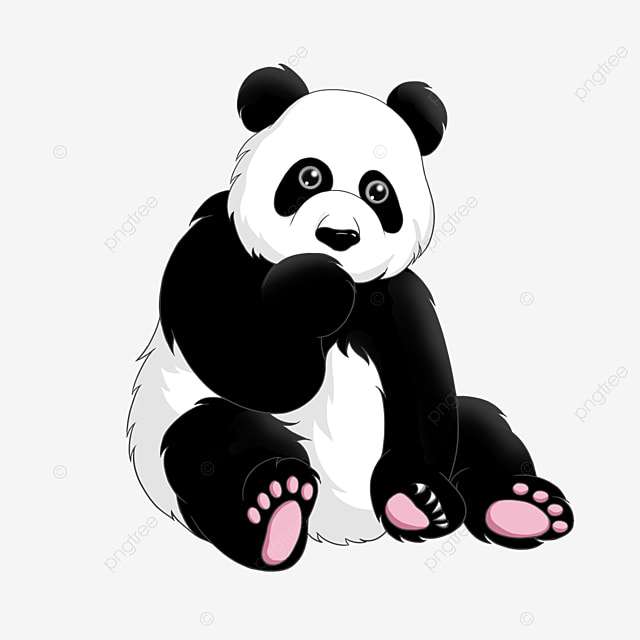 panda expres puzzle online din fotografie