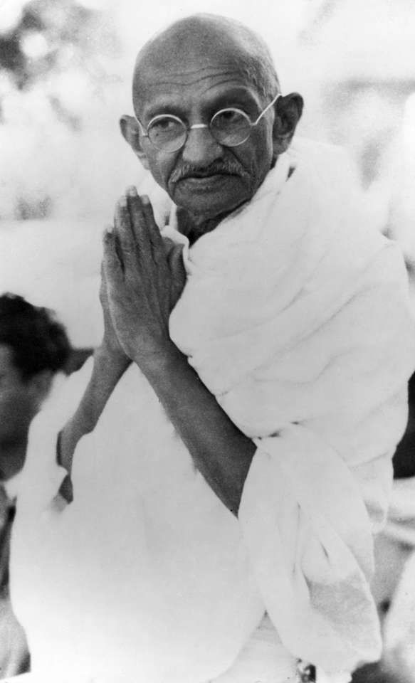 Мохандас Карамчанд Ганди пазл онлайн из фото